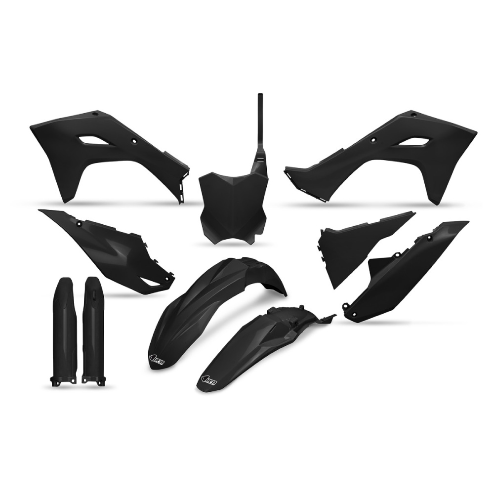 Plastics kit Kawasaki KX 450 F (24-26) - colour black KAKIT231F-001