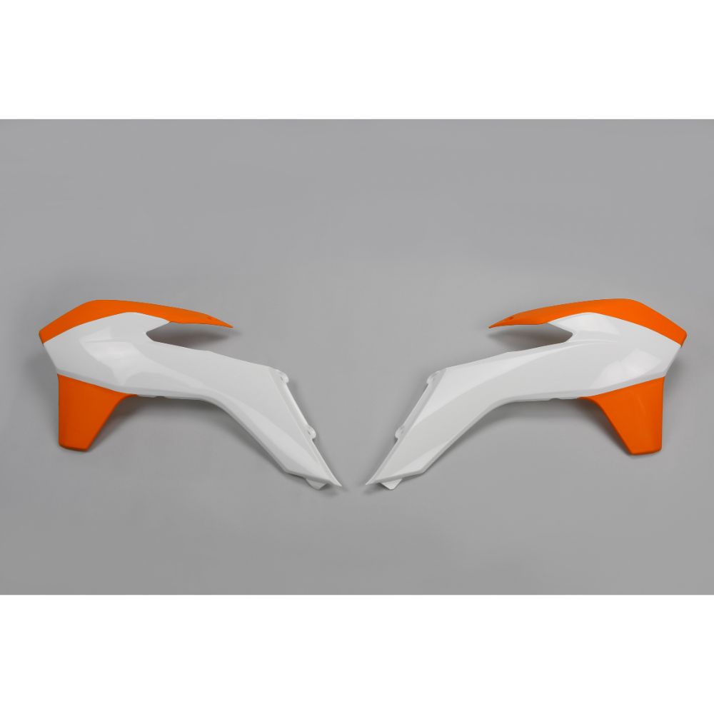 Radiator Shrouds KTM 250 SX (13-16) white and orange* KT04052-999W