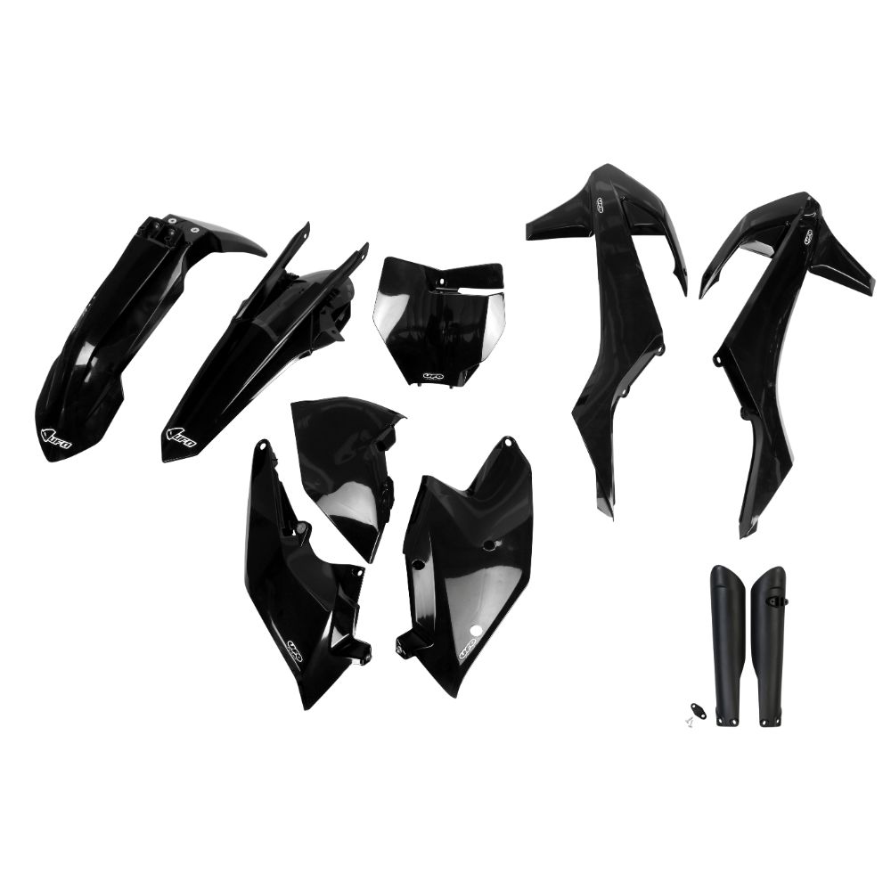Plastics kit KTM 250 SX (17-18) - colour black KTKIT517F-001