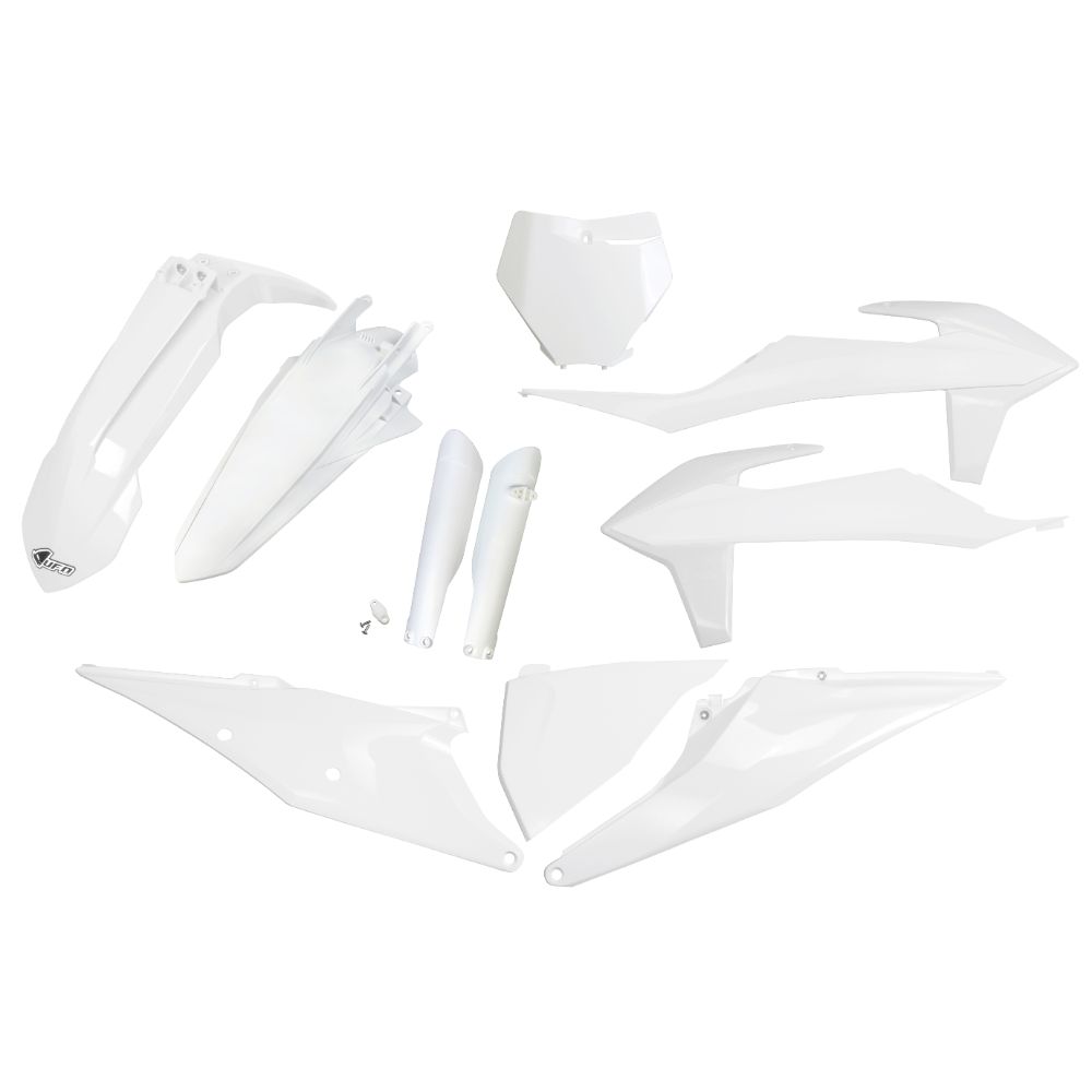 Plastics kit KTM 125 SX (19) - colour white KTKIT522F-047
