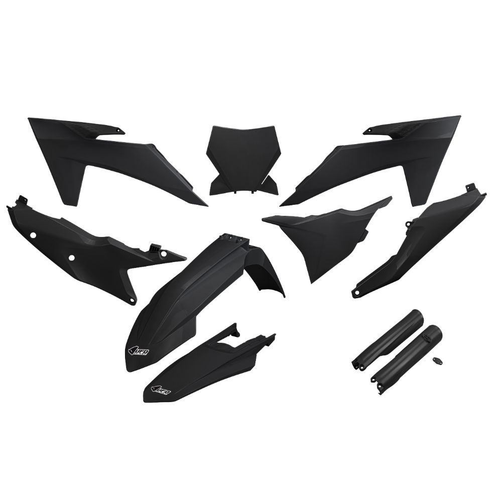 Plastics kit KTM 125 SX (23-24) - colour black KTKIT529F-001