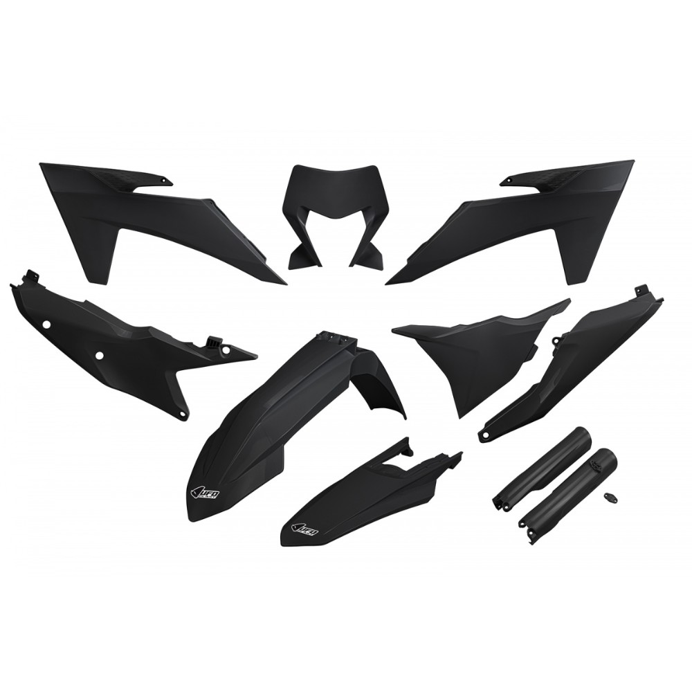 Plastics kit KTM 150 EXC (24-25) - colour black KTKIT530F-001