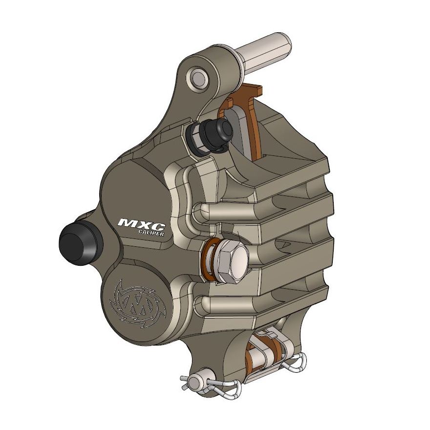 Brake caliper MXC Husaberg 250 FE (12-14) front MM-210105