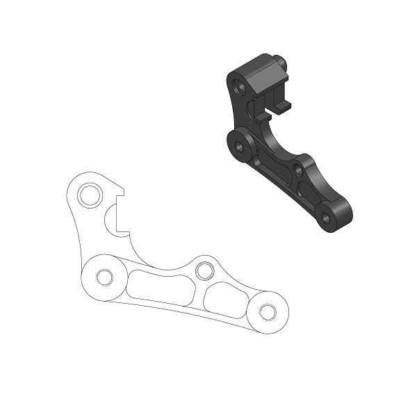 Spacer Yamaha YZ 250 F (07-25) front 270 mm - Moto Master MM-211050