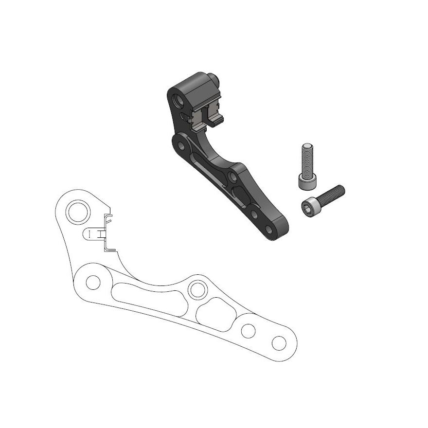Spacer Husqvarna 250 TC (18) front 270 mm - Moto Master MM-211095