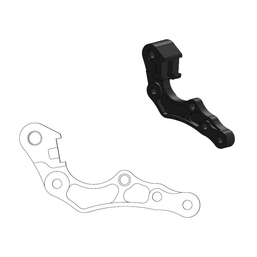 Spacer Husqvarna 250 TE (22-23) front 270 mm - Moto Master MM-211125