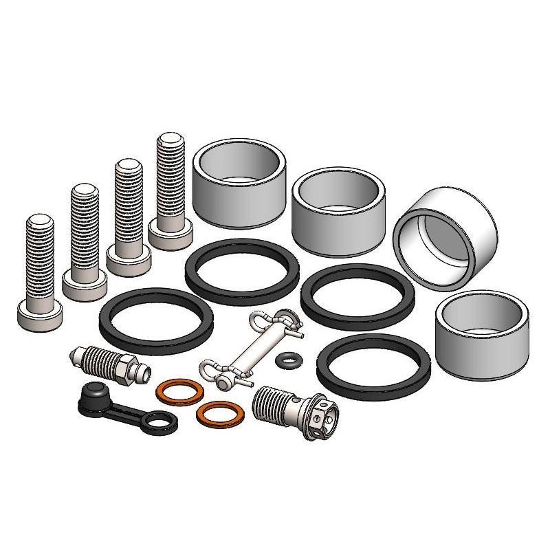 Brake Caliper Rebuild Kit Moto Master SM Racing - Complete MM-213051