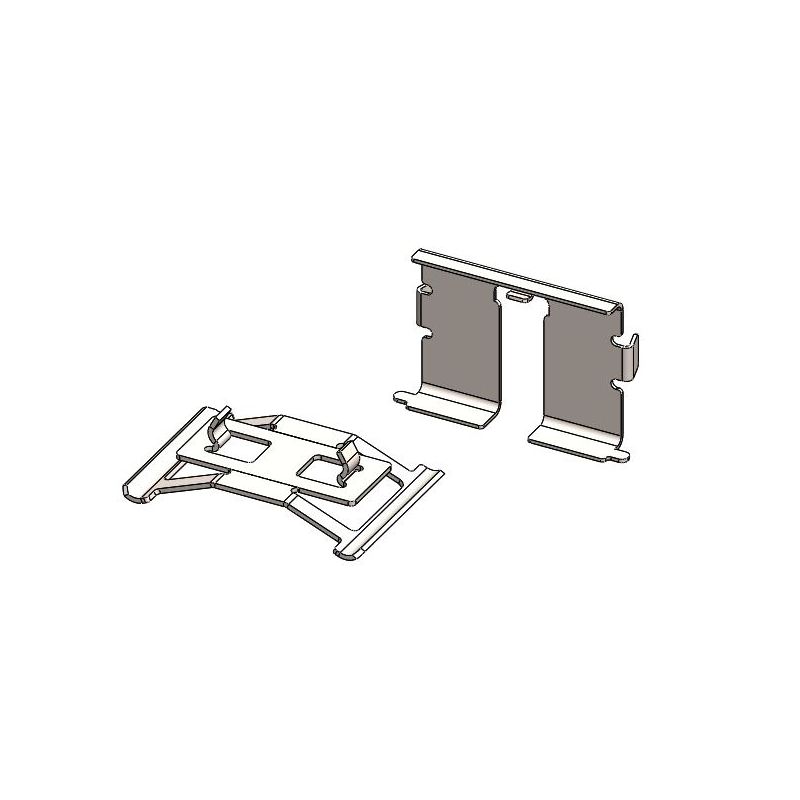 Brake pad retaining clip KTM 125 SX (09-25) rear + metal plate MM-213096