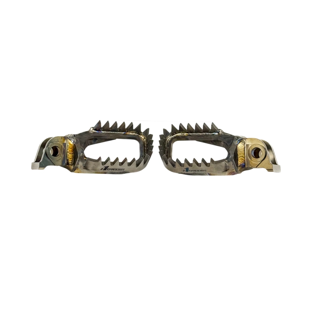 Footpegs titanium Beta RR 125 2T (18-19) standard OFP-T07-0D0B