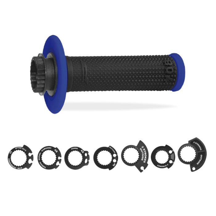 Pair of Grips Lock-On Pro Grip 708 - blue black Pair of Grips Lock-On Pro Grip 708 - blue black