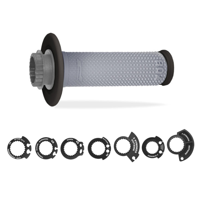 Pair of Grips Lock-On Pro Grip 708 - black grey Pair of Grips Lock-On Pro Grip 708 - black grey