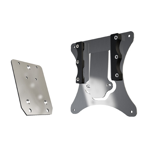 Removable click-clack license plate plate aluminium Removable click-clack license plate plate aluminium