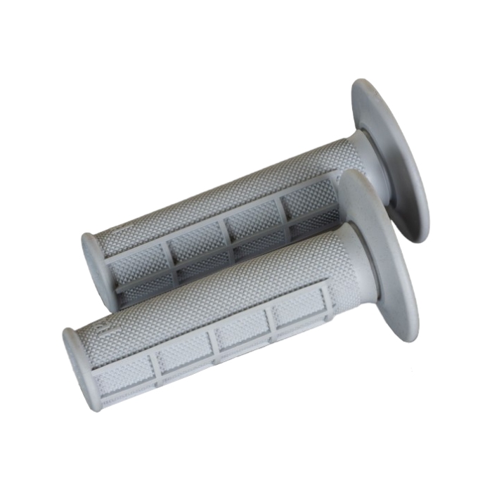Pair of Grips off-road Renthal Original Diamond/Waffle Soft - grey chiaro R-G086
