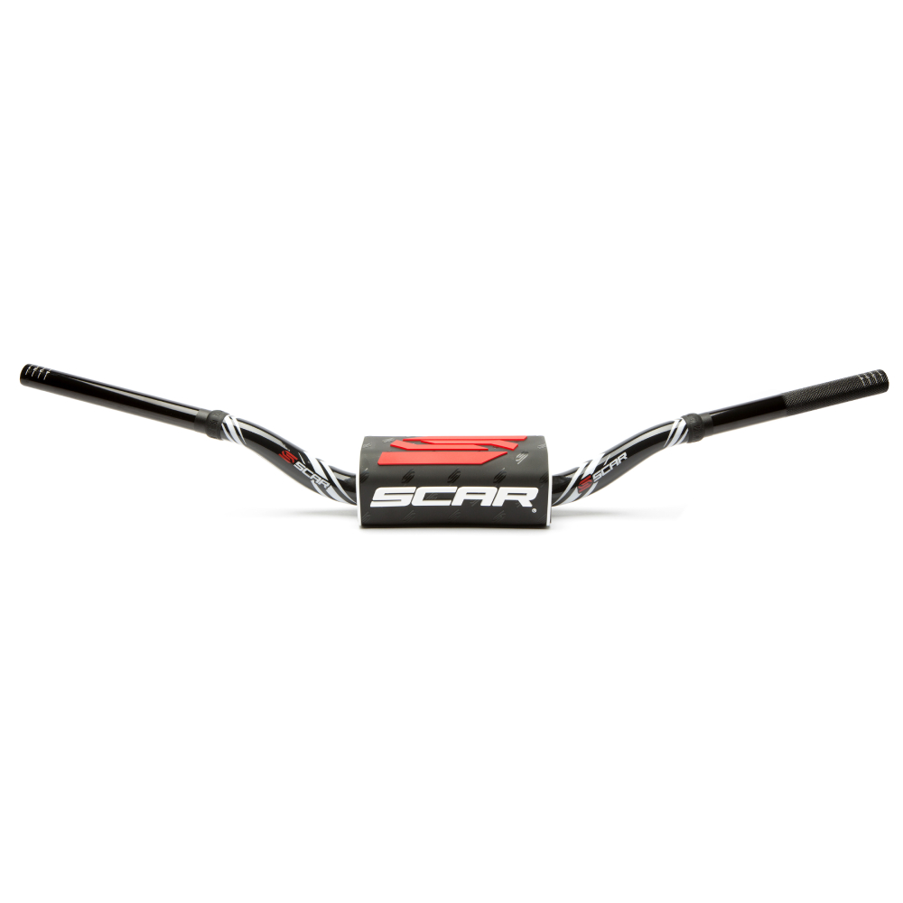 Handlebar Scar 28.6 mm O2 Graphic Colour bend Villopoto/Stewart black-black Handlebar Scar 28.6 mm O2 Graphic Colour bend Villopoto/Stewart black-black