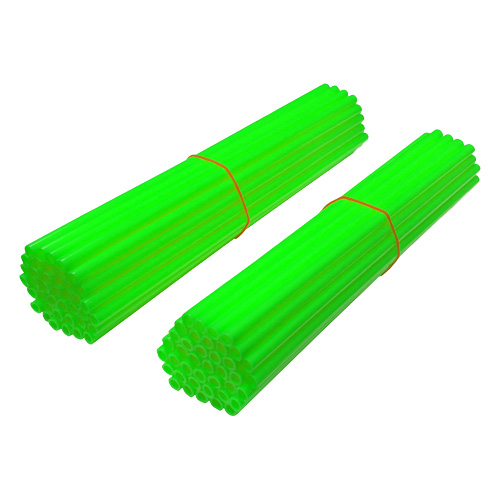 Set of 80 spoke covers neon green SKSK.FV