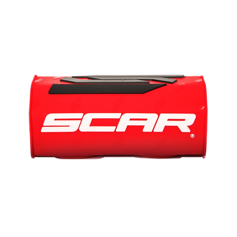 Handlebar pad Scar red and white - Handlebar without crossbar SMSORD