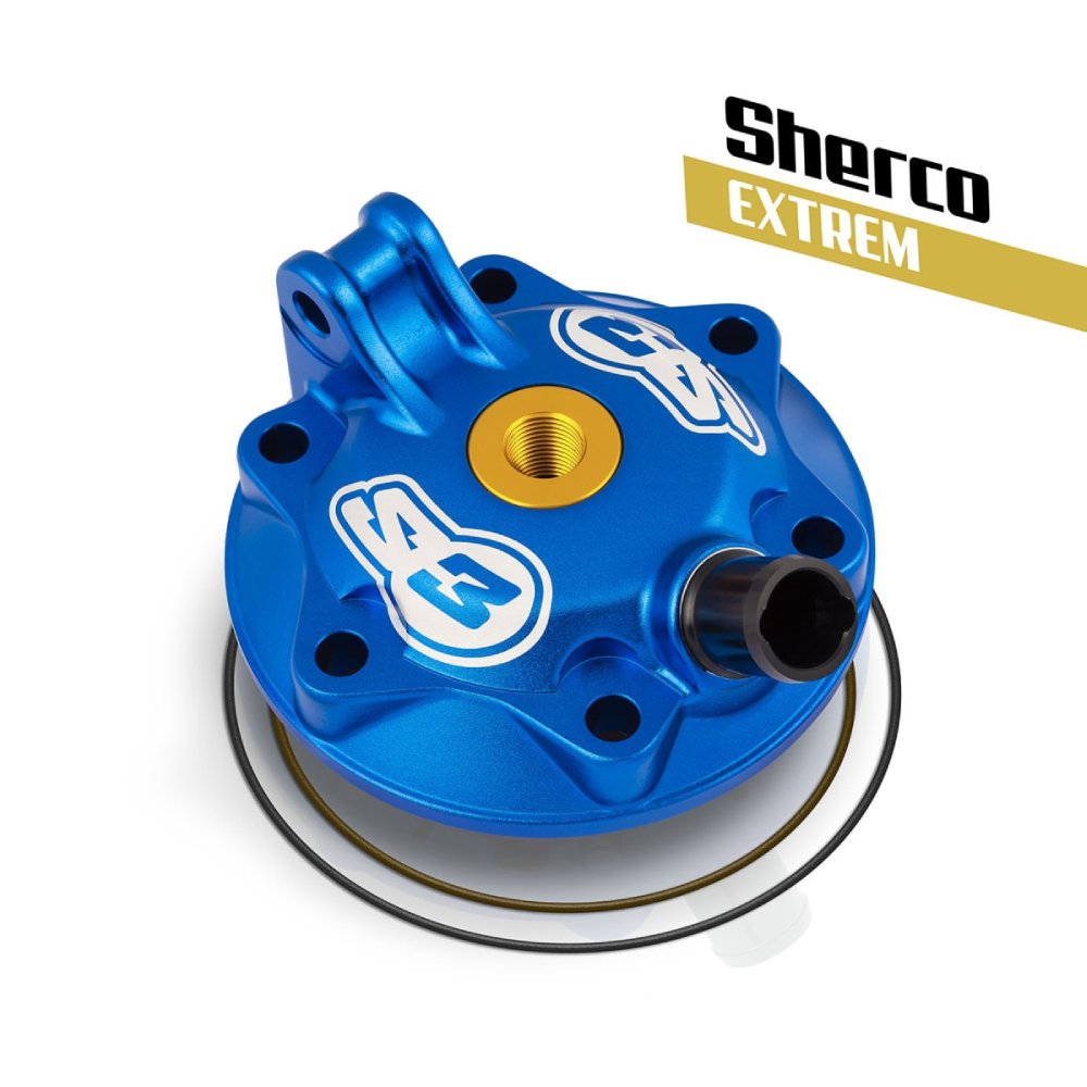 Cylinder head S3 Sherco 250 SE-R (17-27) - Extreme blue XTR-1208-250-U
