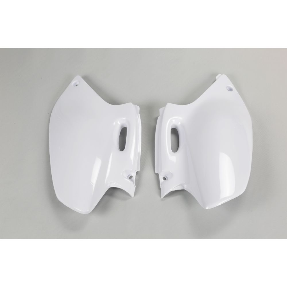 Side number plates Yamaha YZ 250 F (01-02) white* YA03811-046