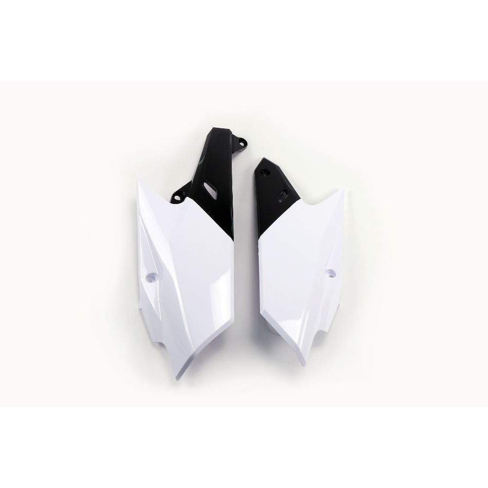 Side number plates Yamaha YZ 250 F (14-18) white e black* YA04839-046